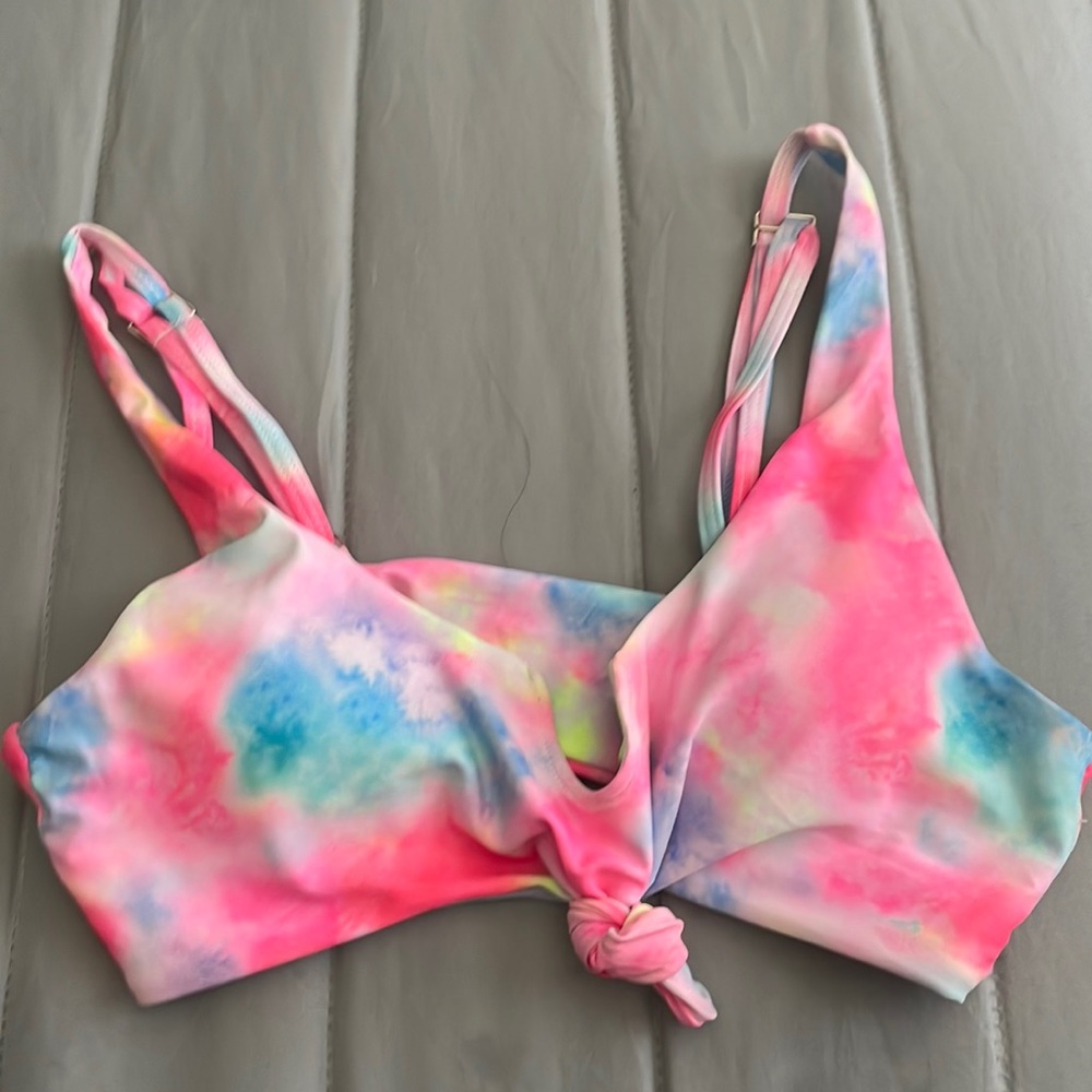 Tie Dye Bikini Top